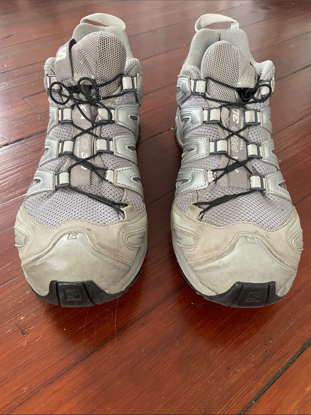 Salomon XA Pro 3D in Alloy/Silver/Lunar Rock sneakers women’s 8 - Picture 8 of 9